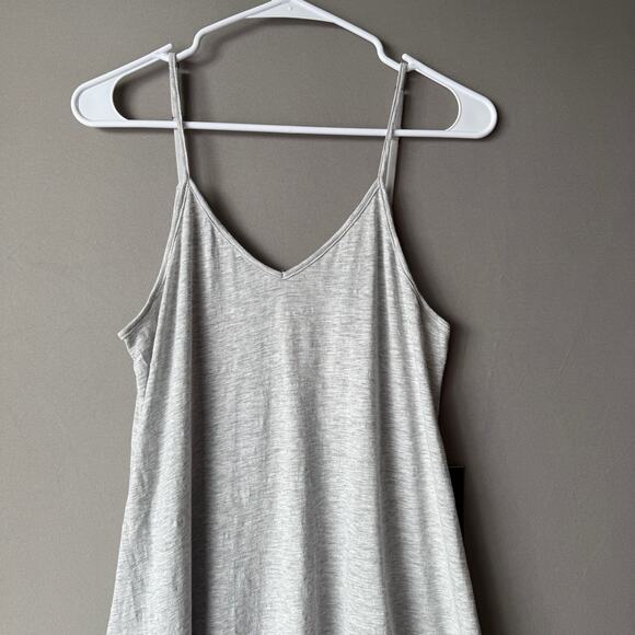 Express sz S gray spaghetti strap shift mini‎ dress NWT - Picture 2 of 9